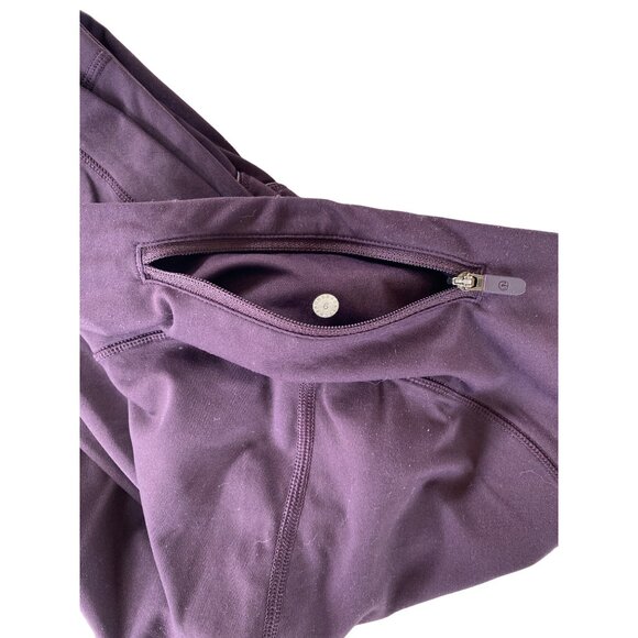Lululemon Women’s 6 Speed Up Tight 28" Purple Maroon Full-On Luxtreme - Picture 9 of 11